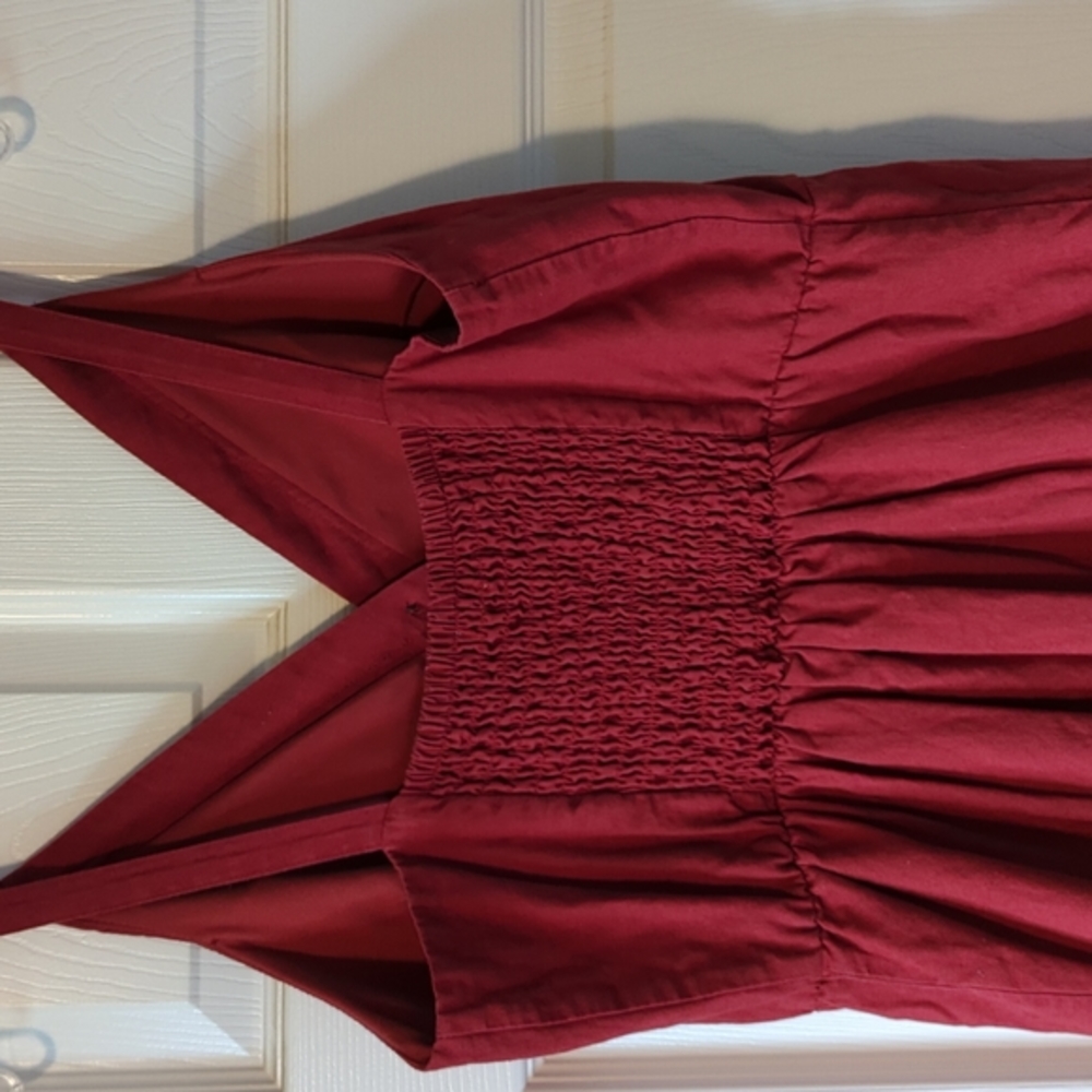 Maurices Linen Button Up Dress Size M - Picture 3 of 6